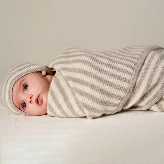 Cashmere Cloud Beenie and Blankie Baby Gift Set