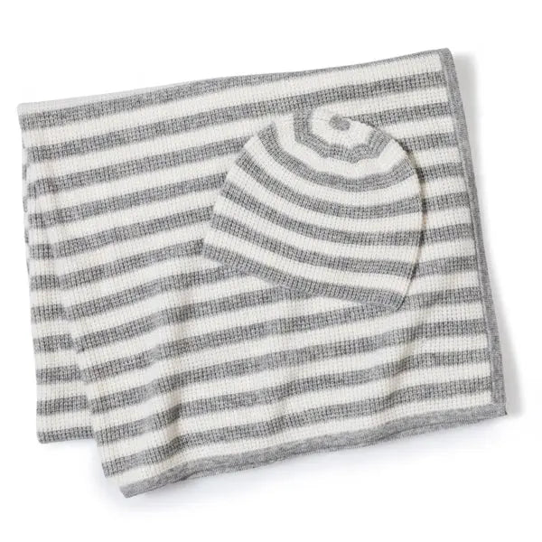 Cashmere Cloud Beenie and Blankie Baby Gift Set